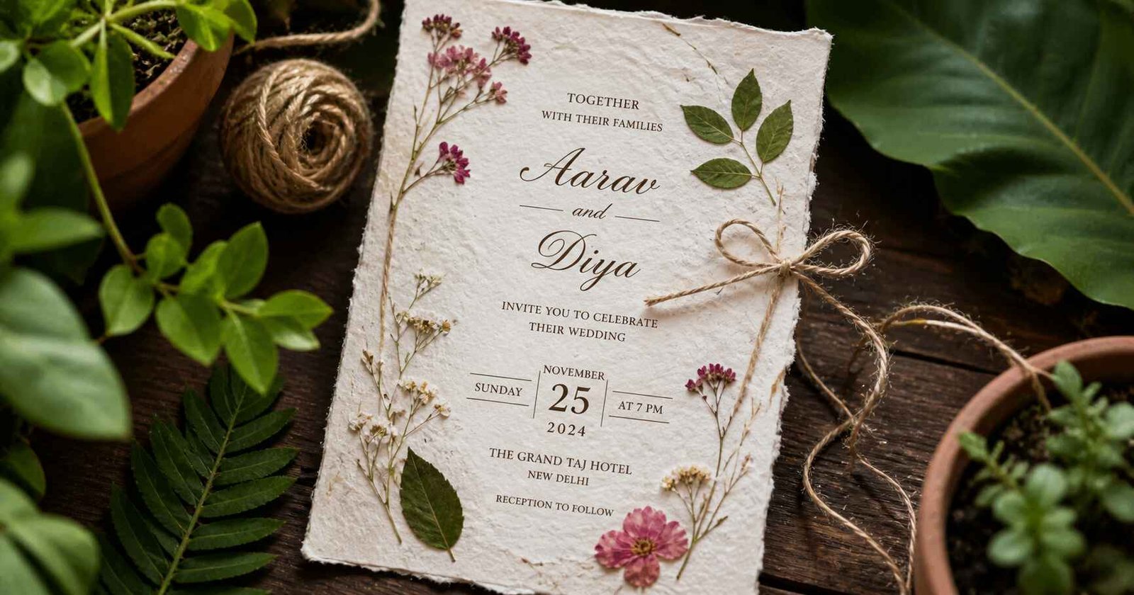 Eco-Friendly Wedding Invitations 2026 — Go Paperless & Celebrate Sustainably