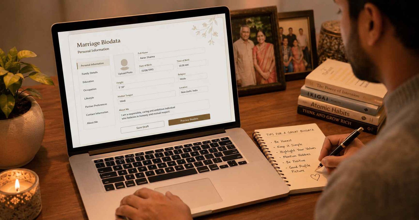 Biodata Writing Tips for Better Matrimony Matches — Expert Guide 2026